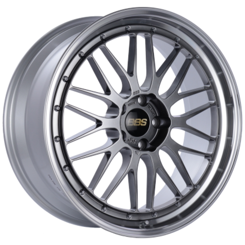 BBS LM 20x10.5 5x114.3 ET35 Diamond Black / Diamond Cut Lip Wheel PFS/