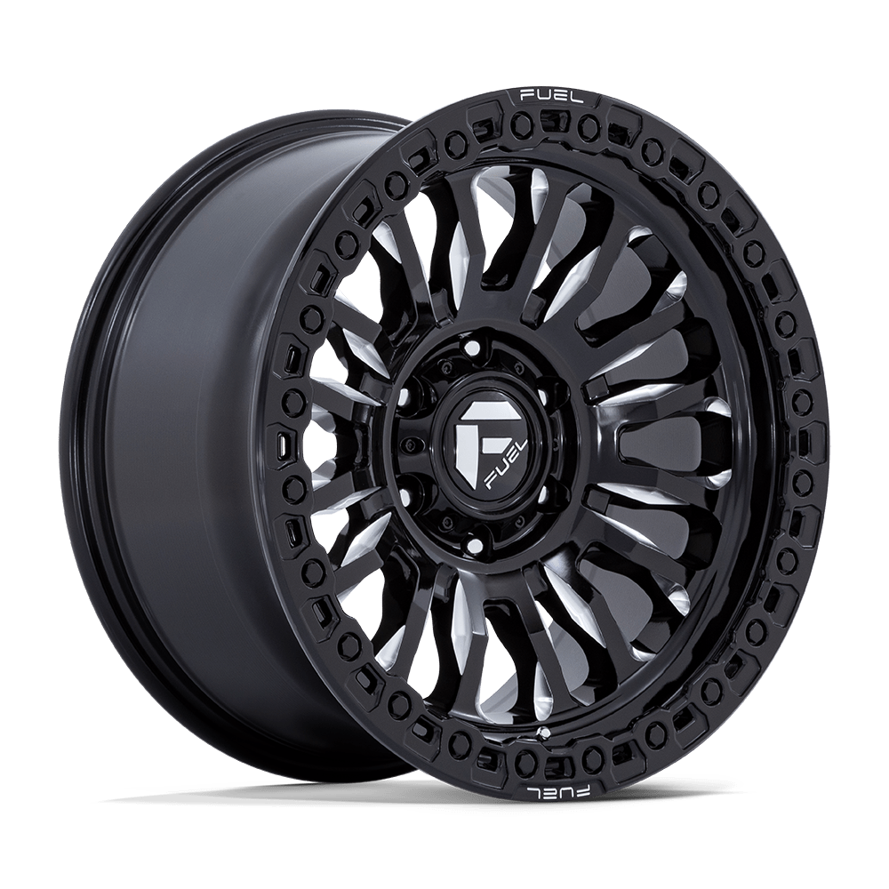 Fuel FC857 Rincon Cast Aluminum Wheel - Gloss Black Milled (D857)