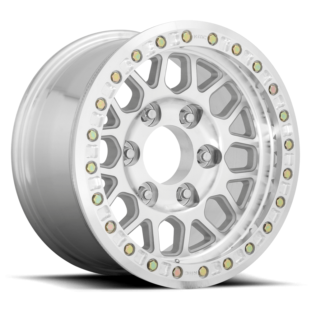 KMC Grenade Beadlock Cast Aluminum Wheel - Satin Bronze (KS235)