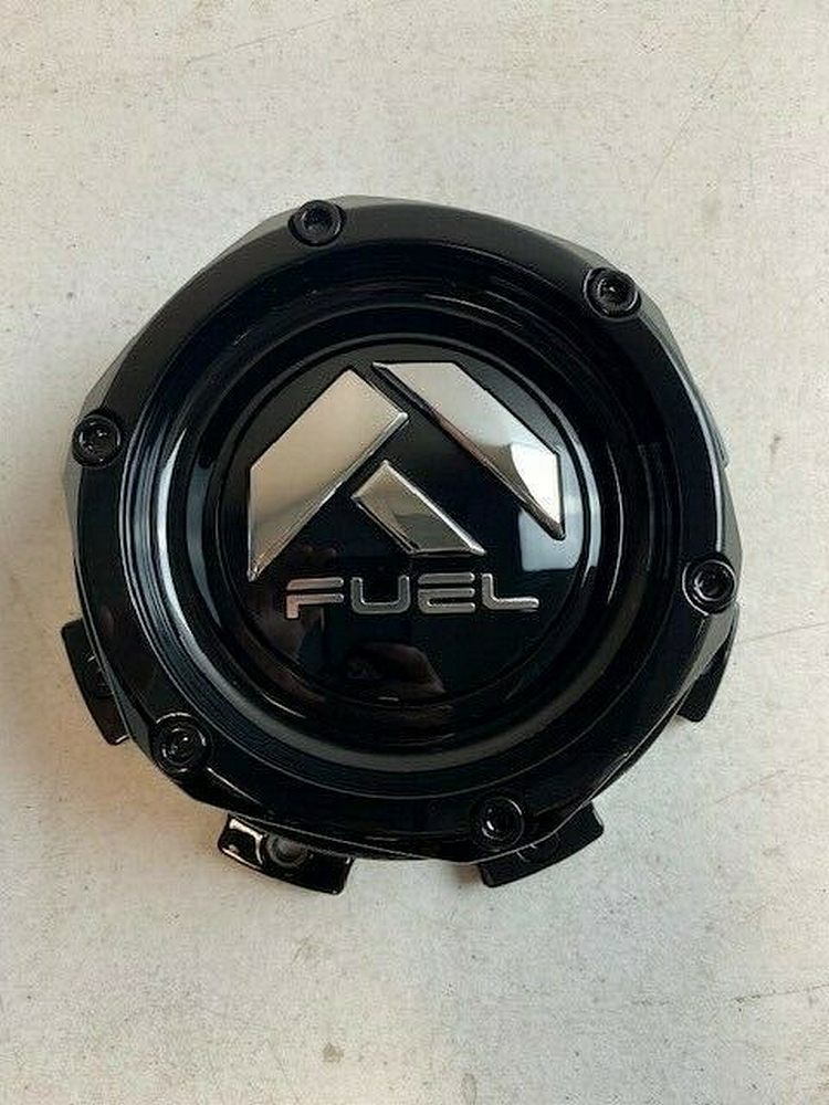 Fuel 2PC - FUEL GLOSS BLACK CAP (8X6.5/8X170 SHORT)