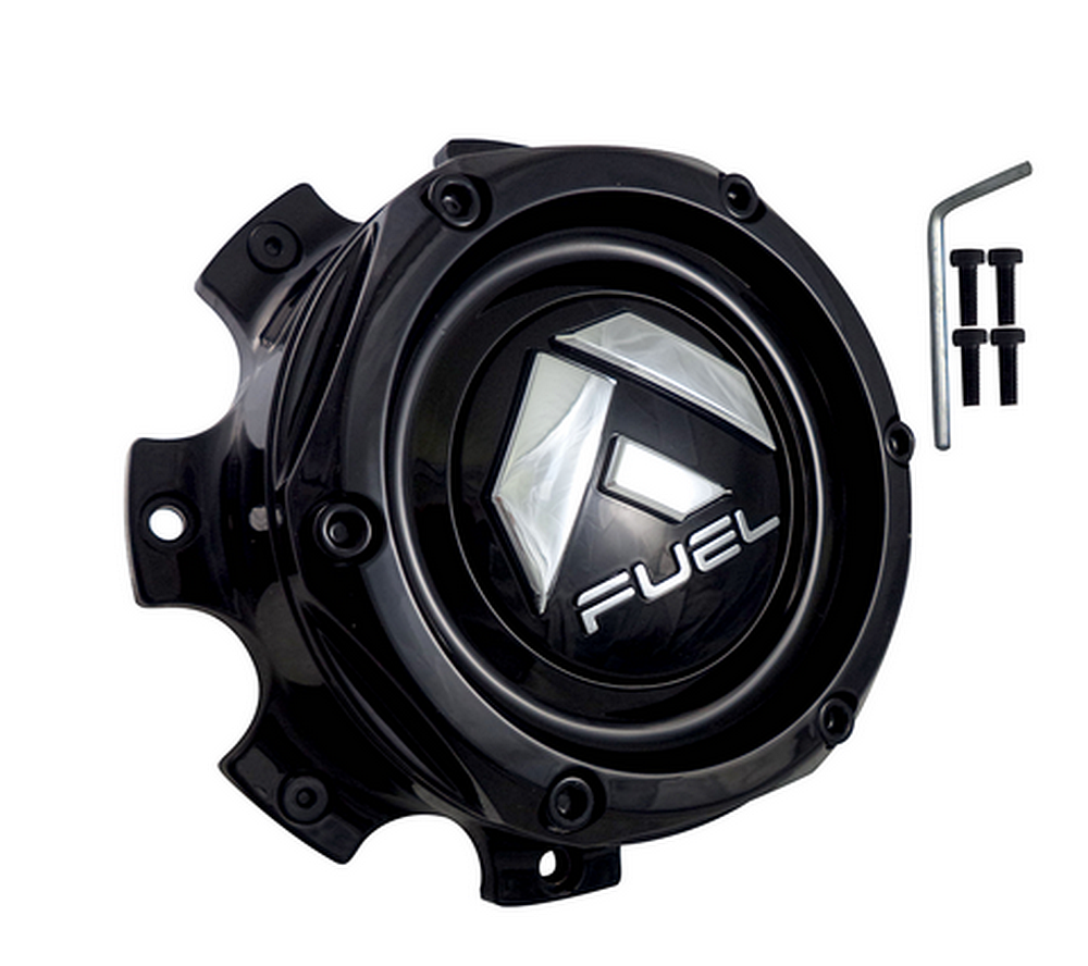 Fuel 2PC - FUEL MATTE BLACK CAP (8X6.5/8X170 SHORT)