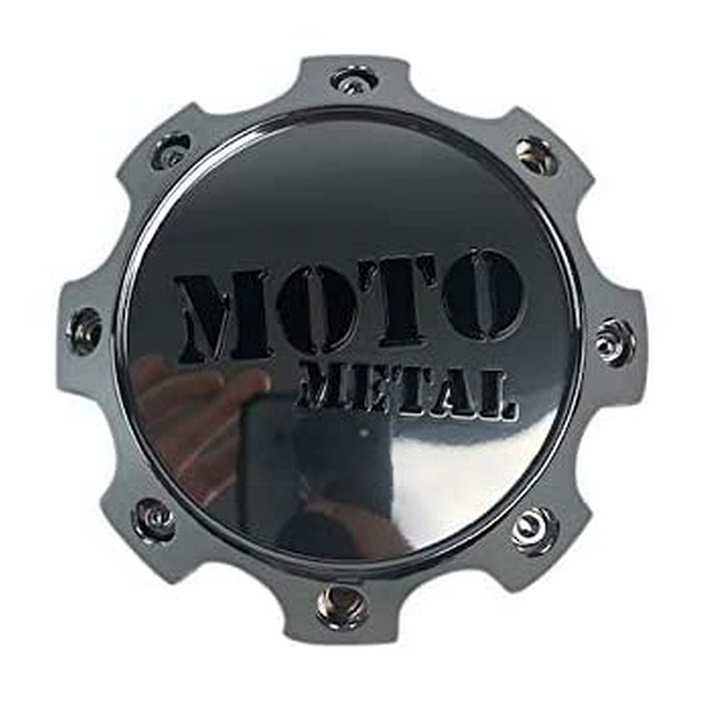 Moto Metal - MOTO CAP BOLT-ON (CH/GB/CH) - 8X170