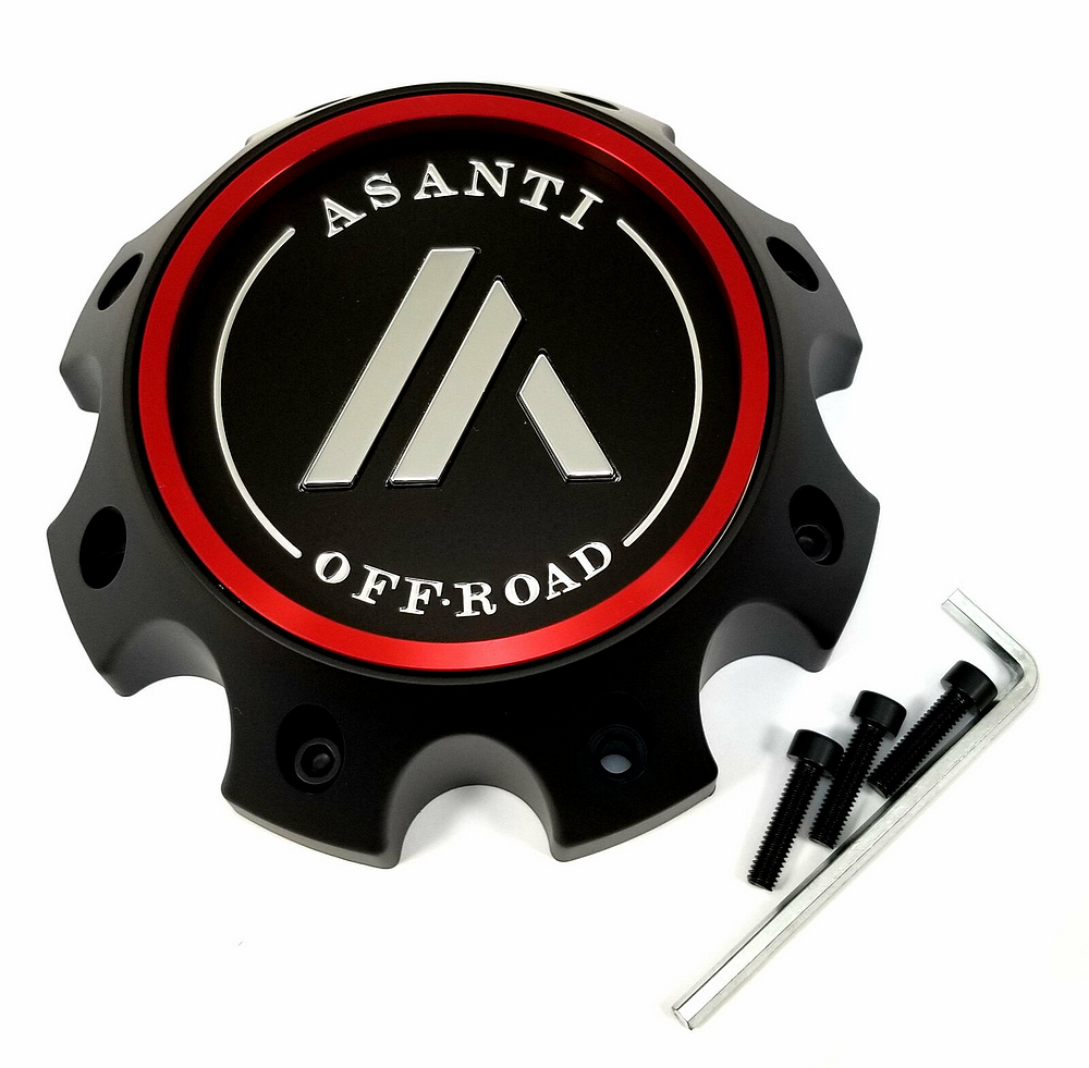 Asanti Off Road - ASA OFR CAP 8X170 H52 - SATIN BLACK