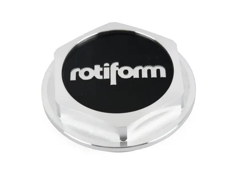 Rotiform Billet Hex Nut (AeroDisc) - Machined Silver