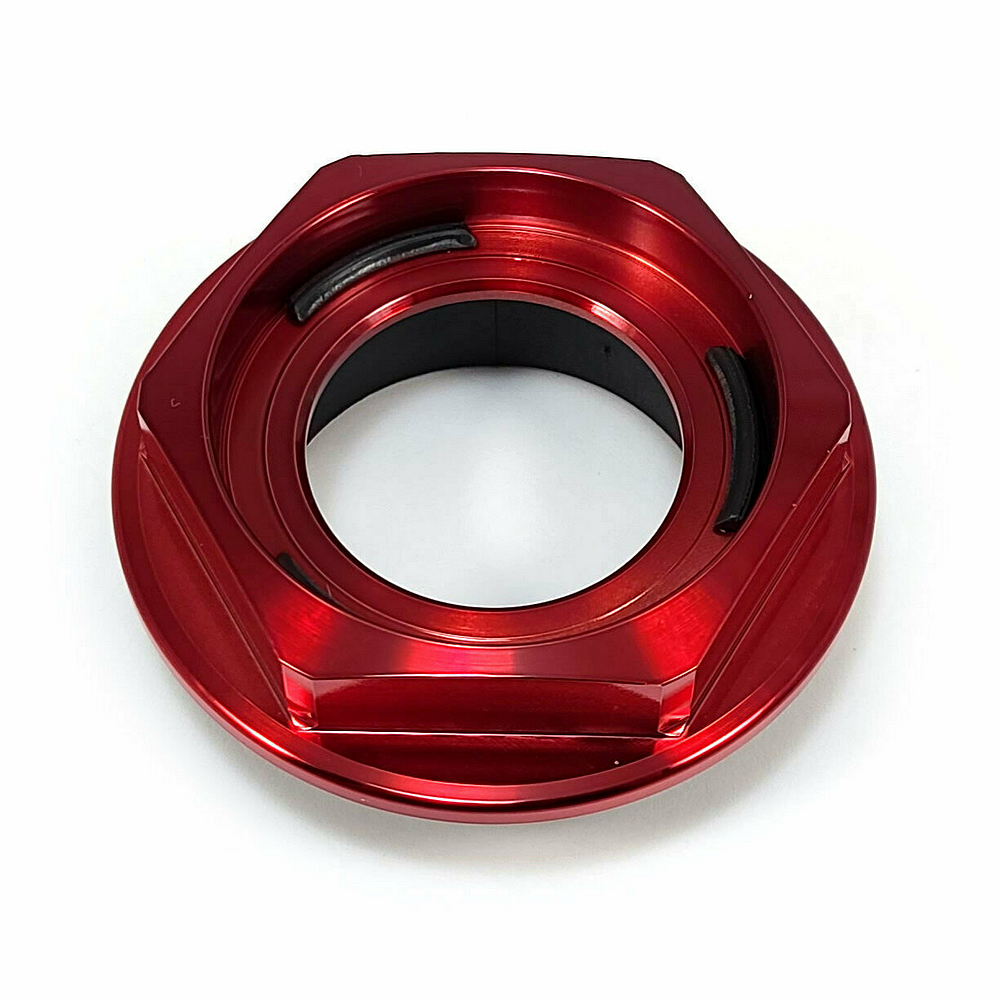 Rotiform ROTIFORM THREADED RED RSE CAP W/ NO LOGO | Offfset.com