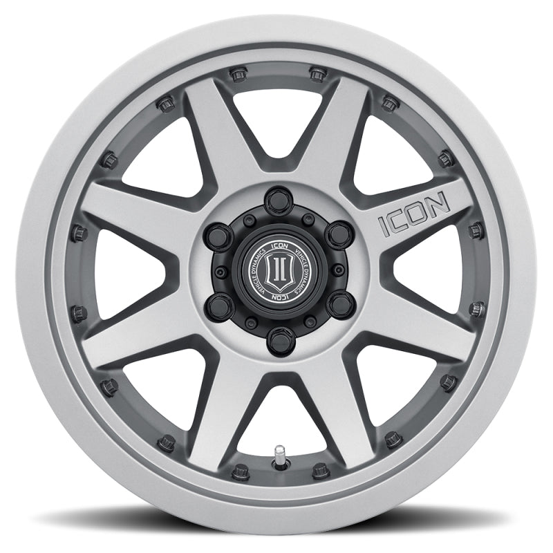 ICON Rebound Pro 17x8.5 5x4.5 0mm Offset 4.75in BS 71.5mm Bore Titanium Wheel