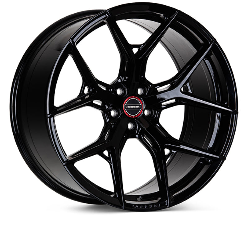 Vossen HF-5 22x10.5 / 5x127 / ET35 / Deep Face / 71.5 - Gloss Black Wheel