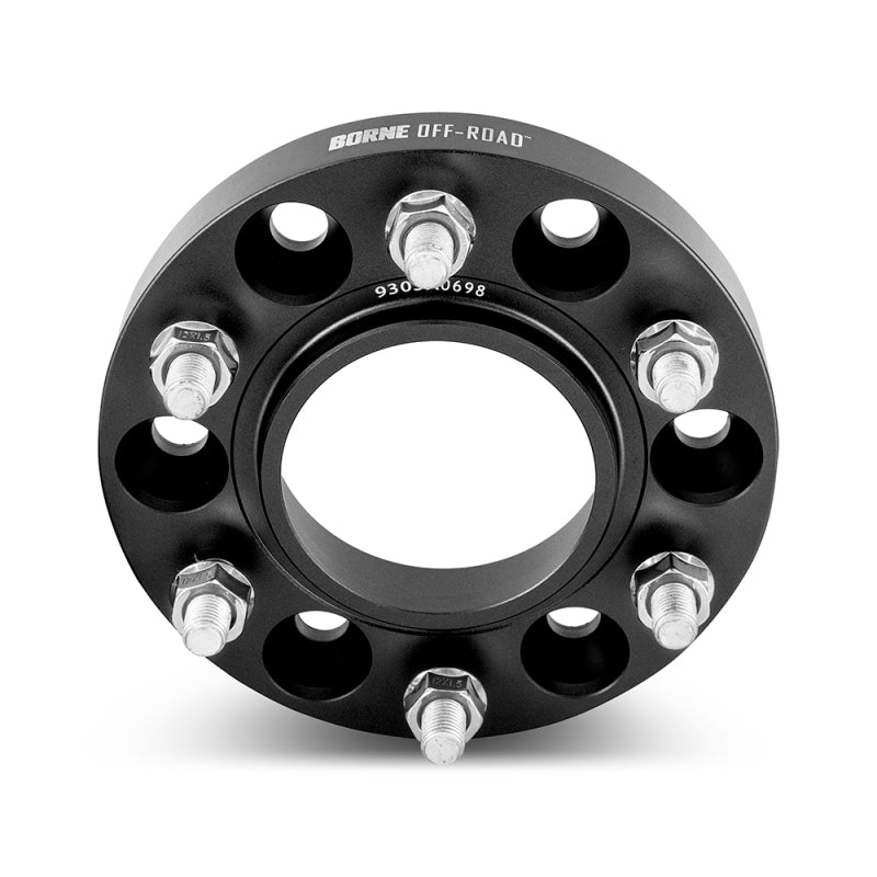 Mishimoto Borne Off-Road Wheel Spacers 6x139.7 78.1 38.1 M14 Black