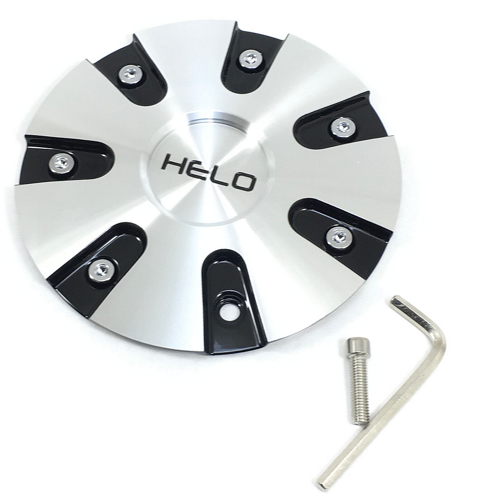 Helo - HLO CAP HE868 BLACK MACHINED FACE