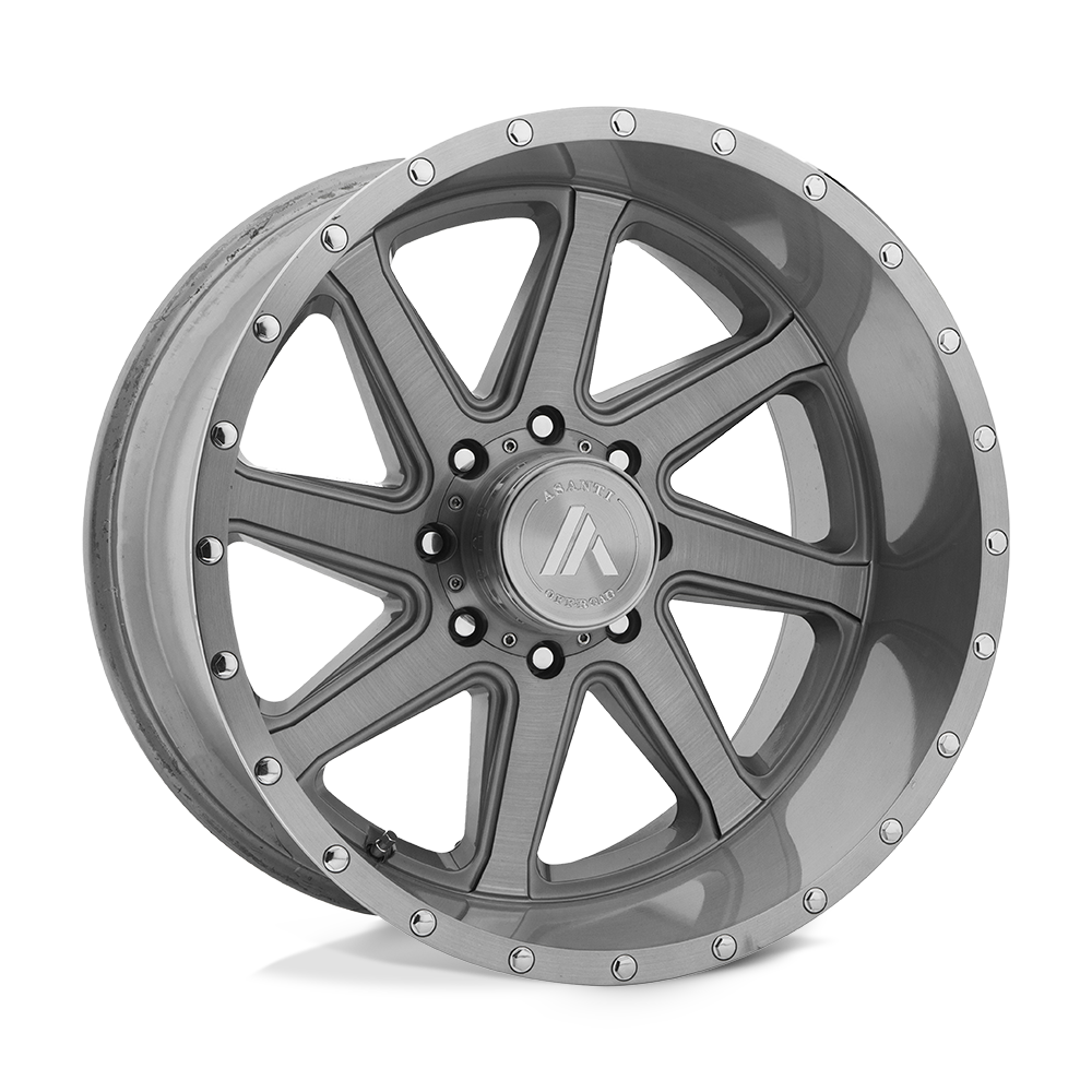 Asanti Off Road Ab814 Windmill Titanium Brushed