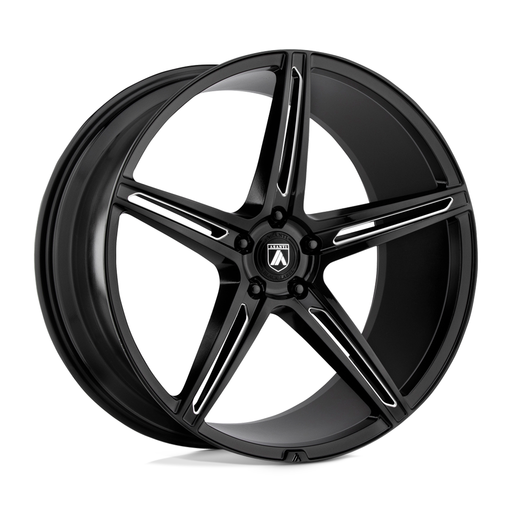 Asanti Black Abl 22 Alpha 5 Gloss Black Milled