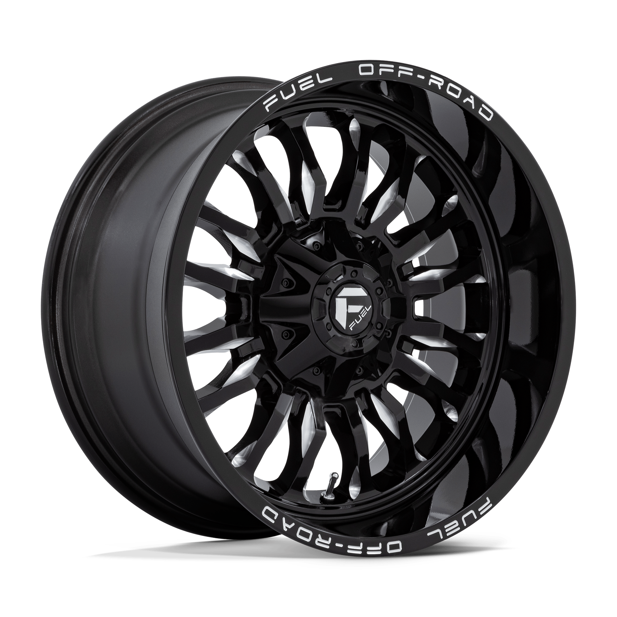 Fuel 1 Pc D795 Arc Gloss Black Milled