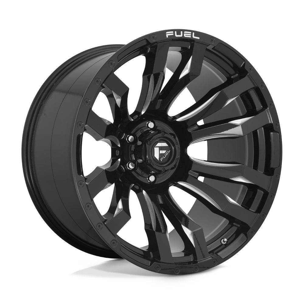 Fuel 1 Pc D673 Blitz Gloss Black Milled