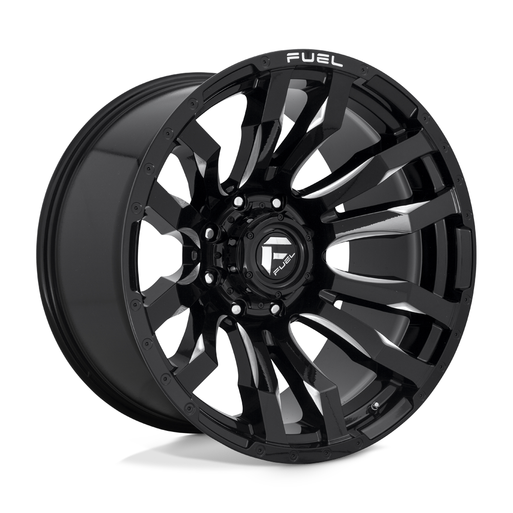 Fuel 1 Pc D673 Blitz Gloss Black Milled