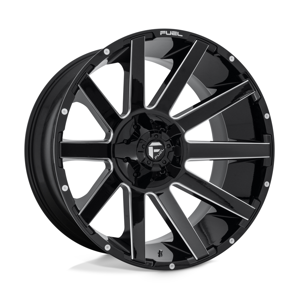 Fuel 1 Pc D615 Contra Gloss Black Milled