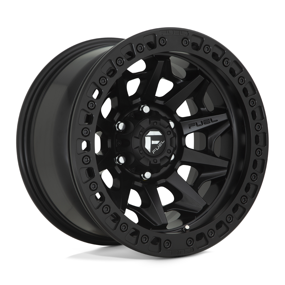 Fuel 1 Pc D114 Covert Beadlock Matte Black