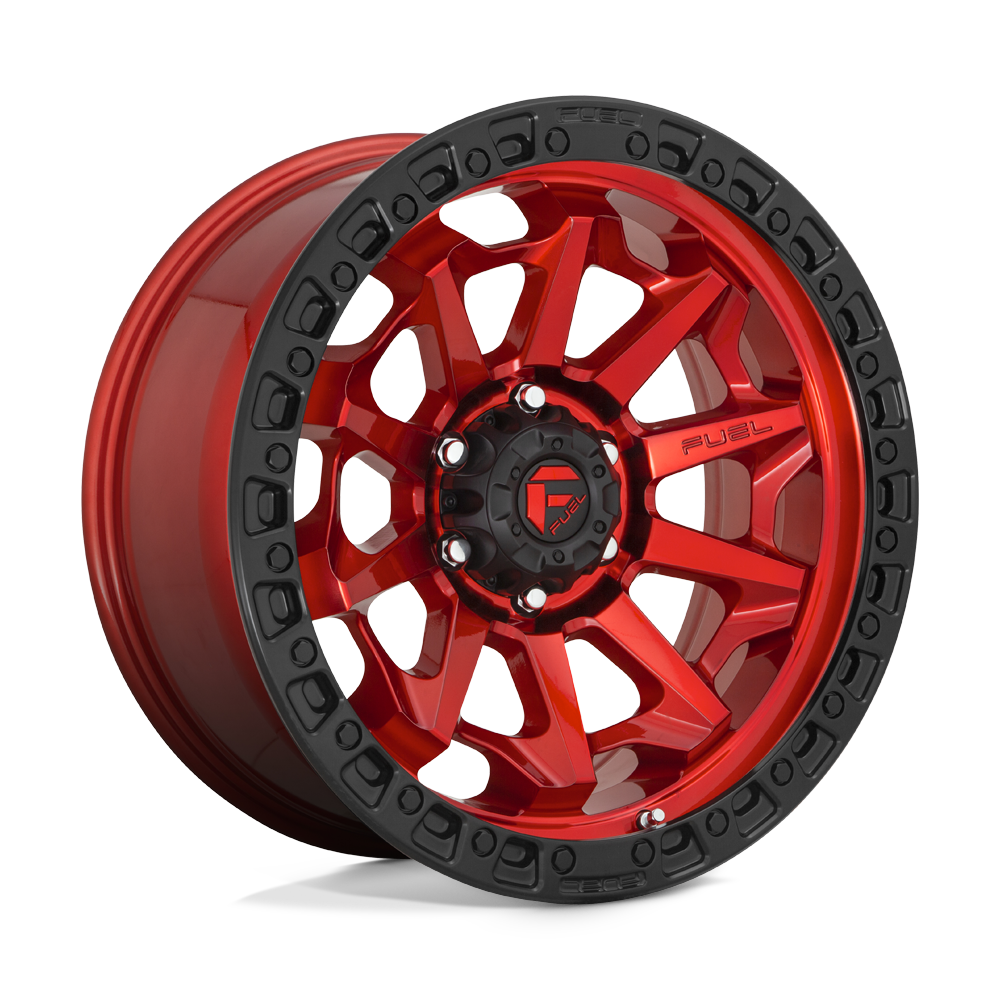 Fuel 1 Pc D695 Covert Candy Red Black Bead Ring