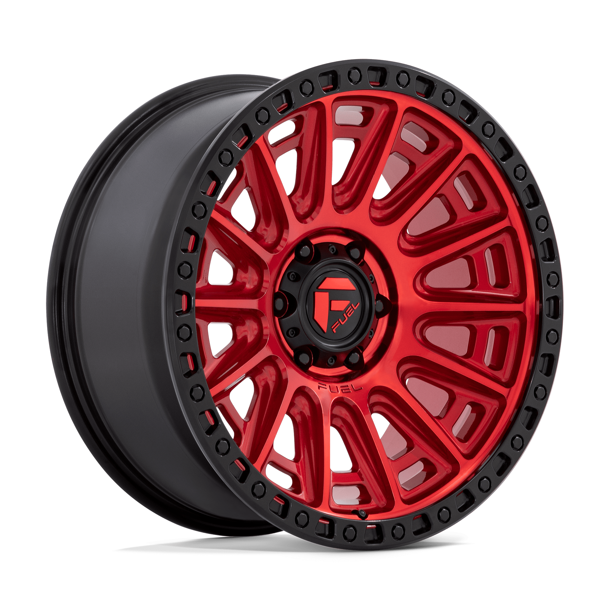 Fuel 1 Pc D834 Cycle Candy Red With Black Ring