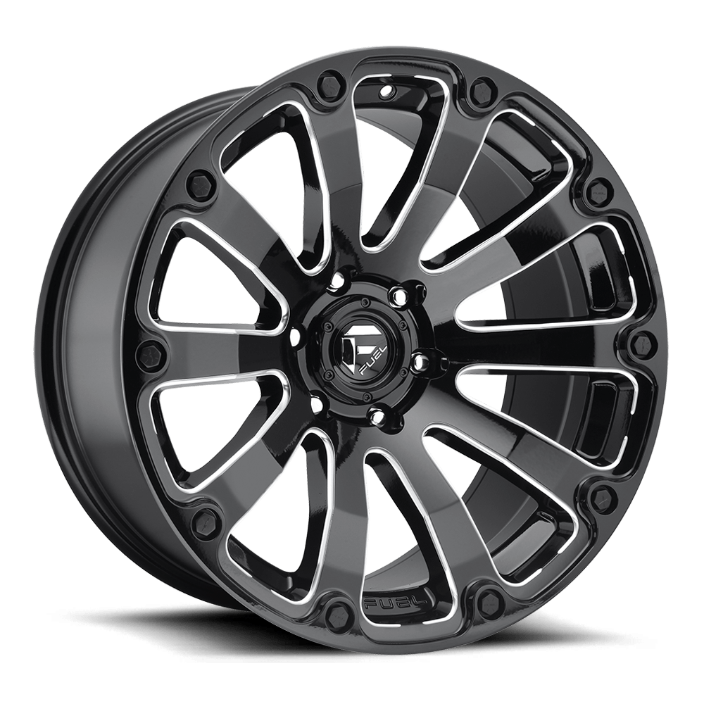 Fuel 1 Pc D598 Diesel Gloss Black Milled