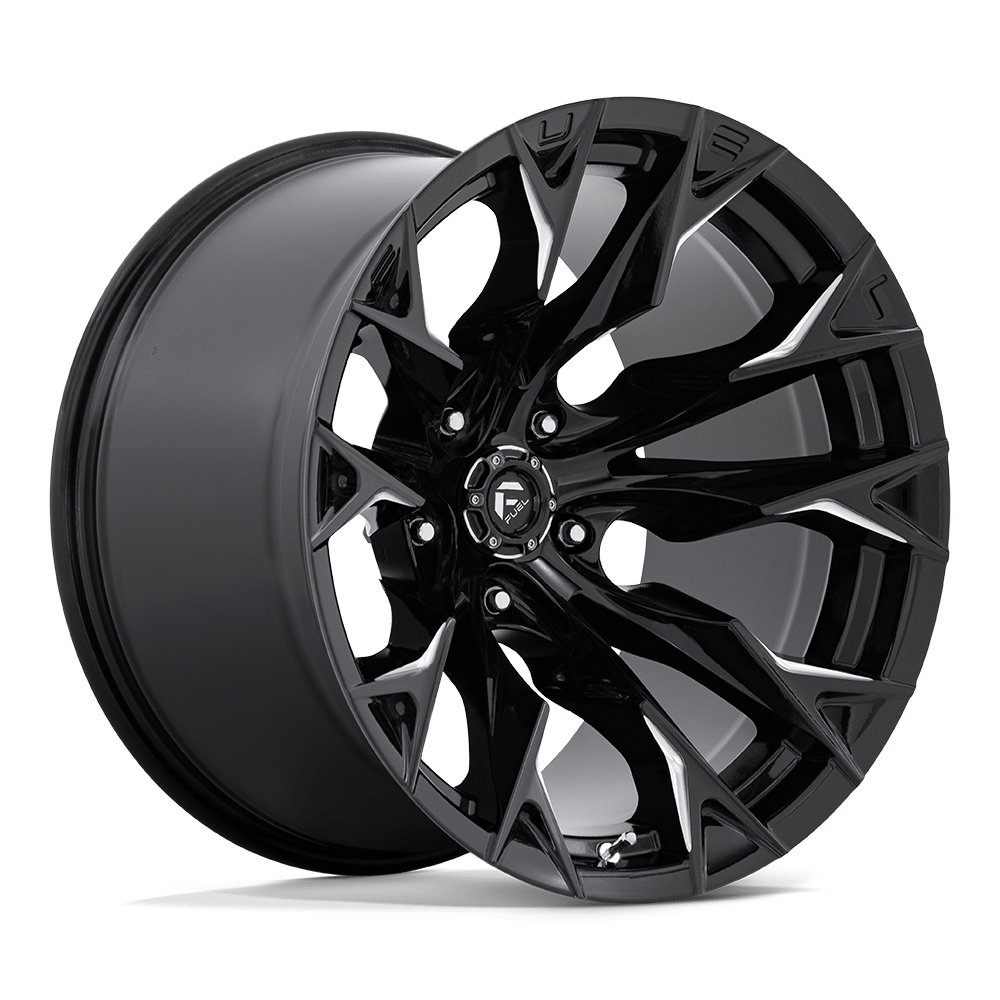 Fuel 1 Pc D803 Flame Gloss Black Milled