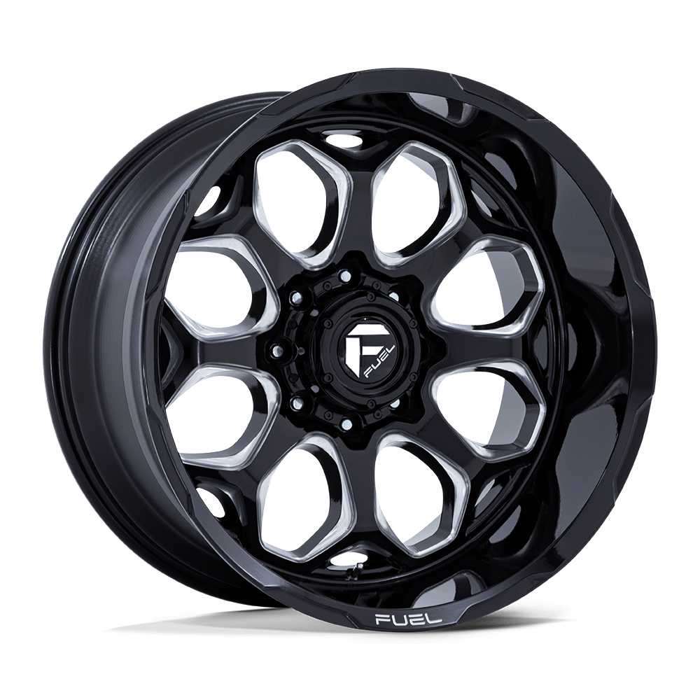 Fuel 1 Pc Fc862 Scepter Gloss Black Milled