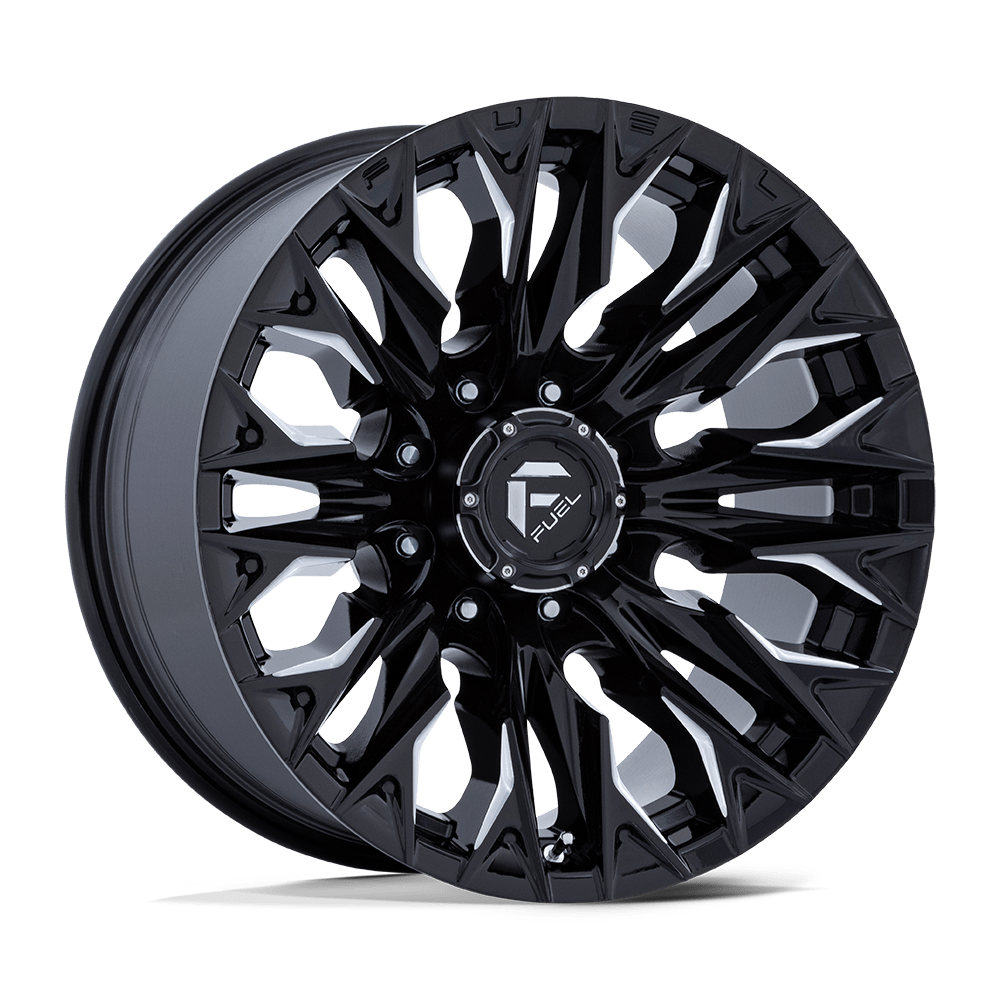 Fuel 1 Pc D803 Flame Gloss Black Milled