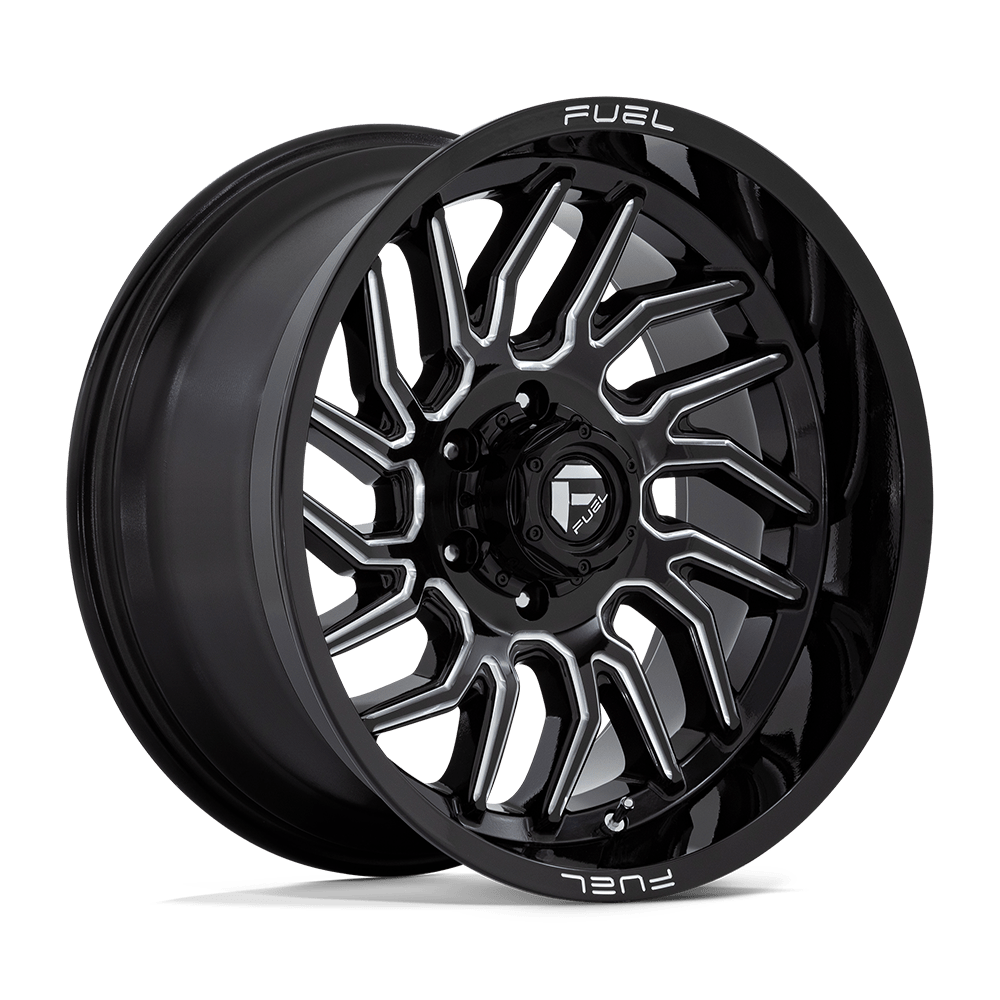 Fuel 1 Pc D807 Hurricane Gloss Black Milled