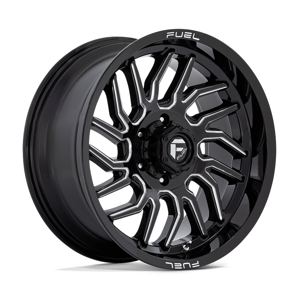 Fuel 1 Pc D807 Hurricane Gloss Black Milled