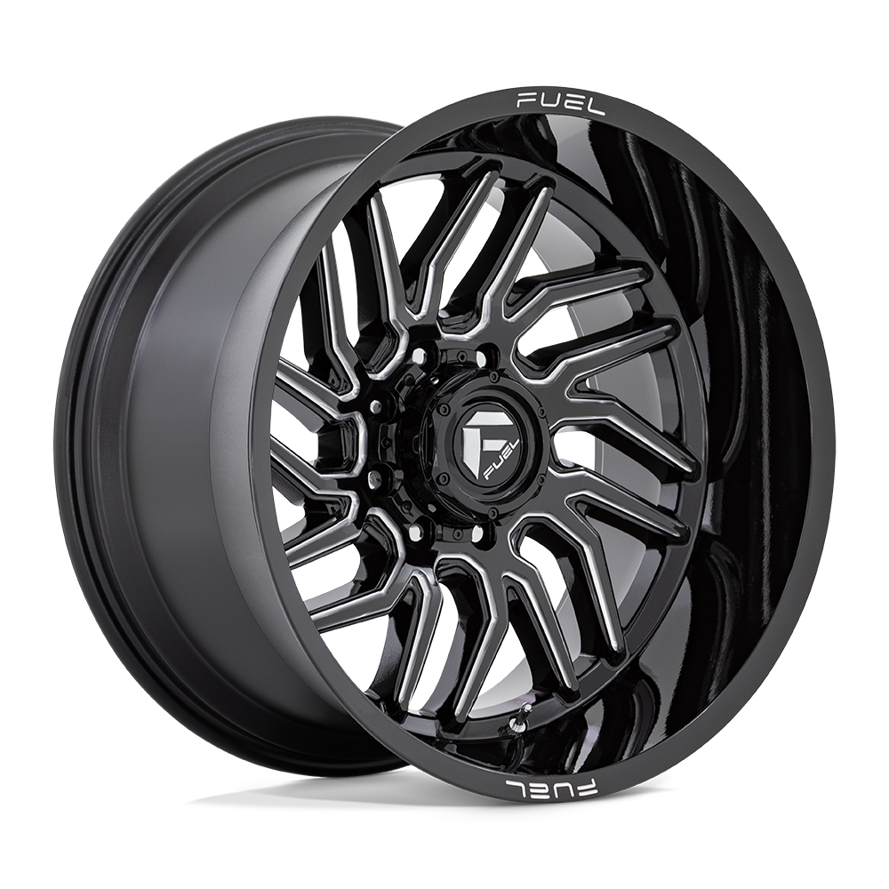 Fuel 1 Pc D807 Hurricane Gloss Black Milled