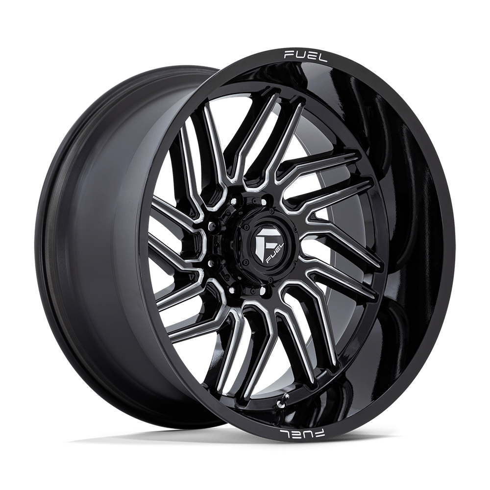 Fuel 1 Pc D807 Hurricane Gloss Black Milled