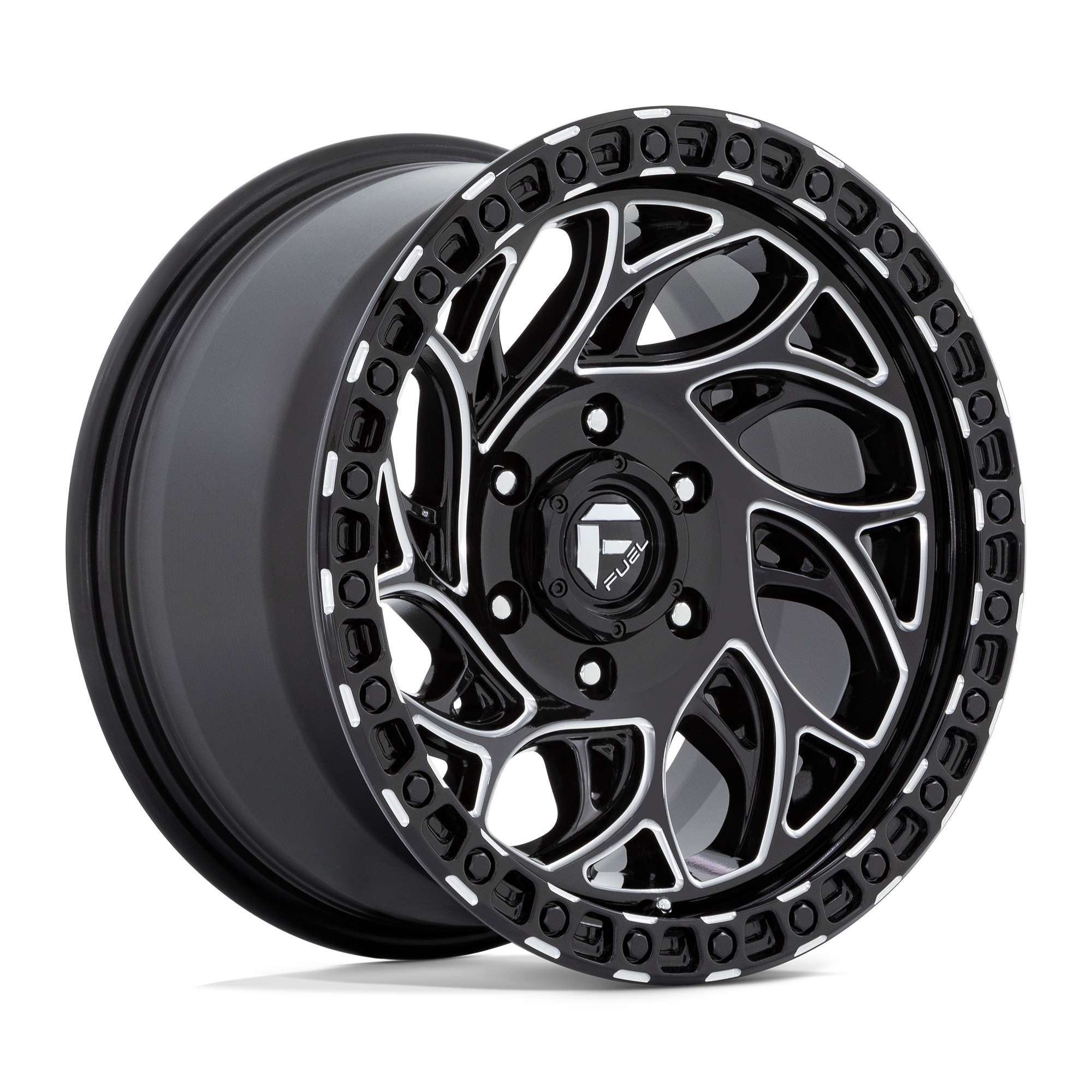 Fuel 1 Pc D840 Runner Or Gloss Black Milled