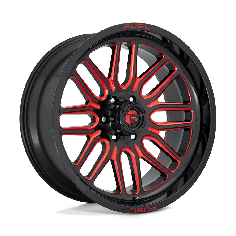 Fuel 1 Pc D663 Ignite Gloss Black Red Tinted Clear