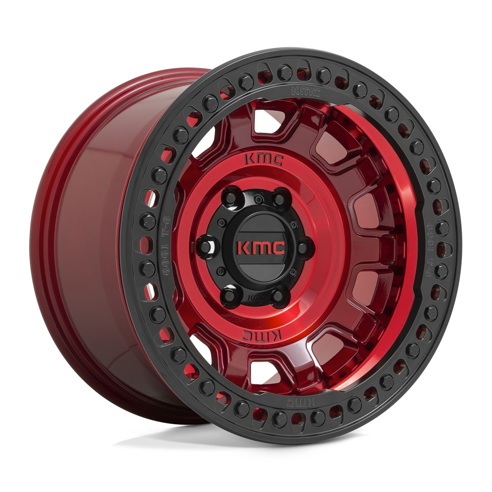 Kmc Km236 Tank Beadlock Candy Red