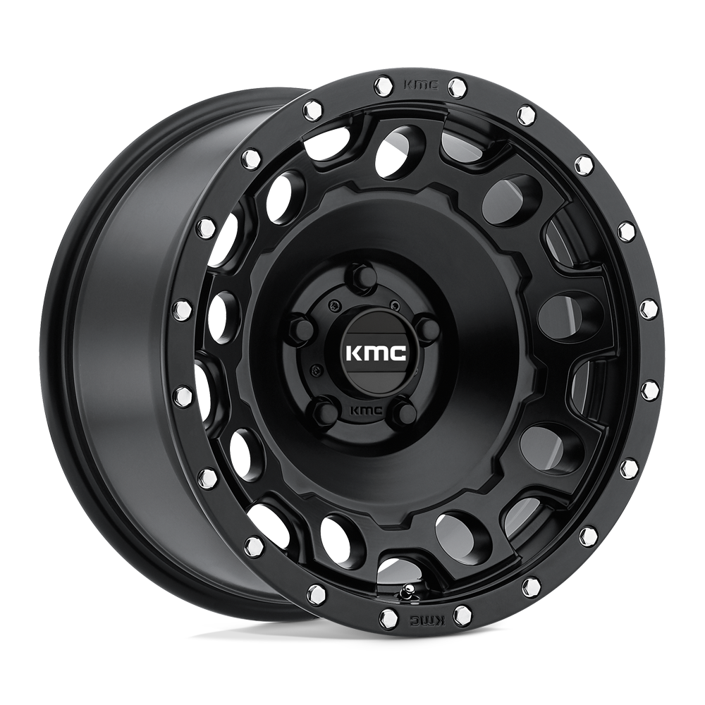 Kmc Km529 Holeshot Satin Black