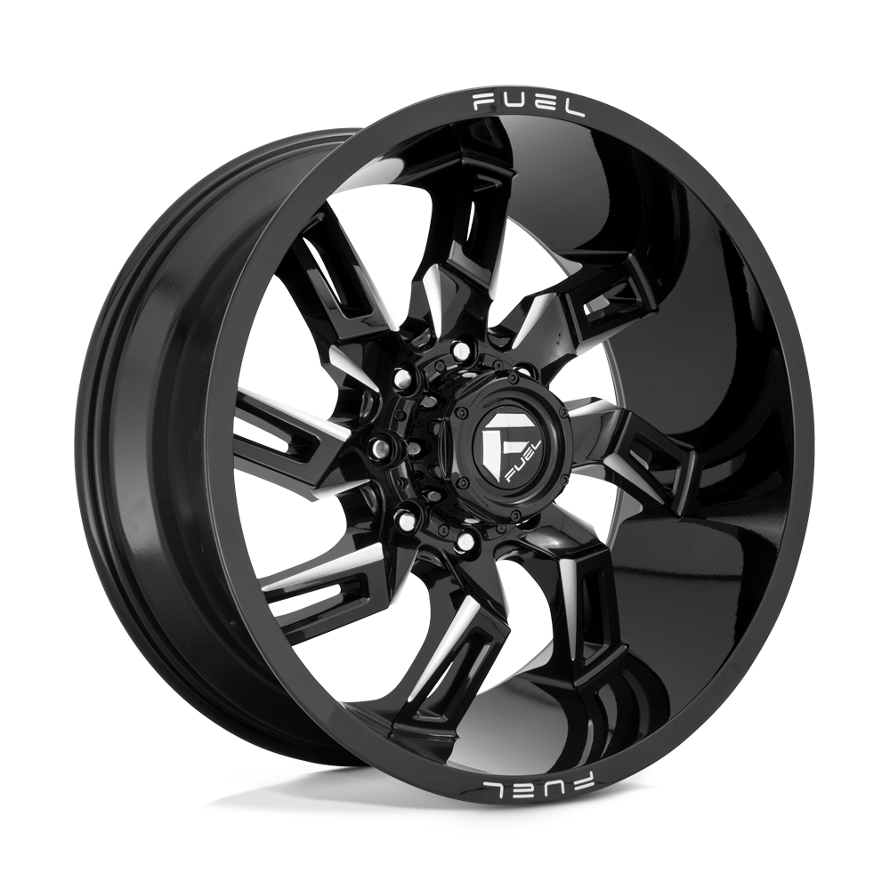 Fuel 1 Pc D747 Lockdown Gloss Black Milled