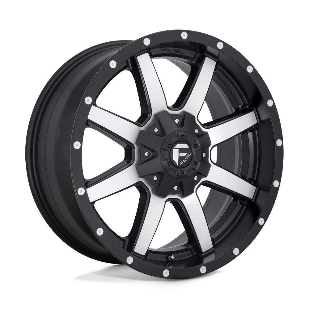 Fuel 1 Pc D537 Maverick Matte Black Machined