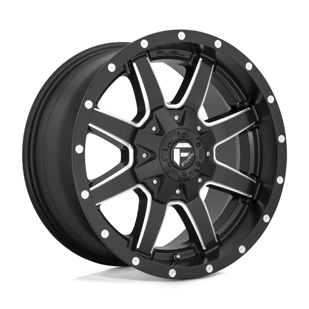 Fuel 1 Pc D538 Maverick Matte Black Milled