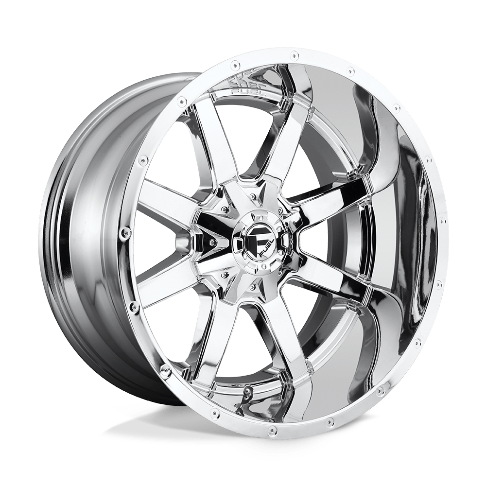 Fuel 1 Pc D536 Maverick Chrome Plated