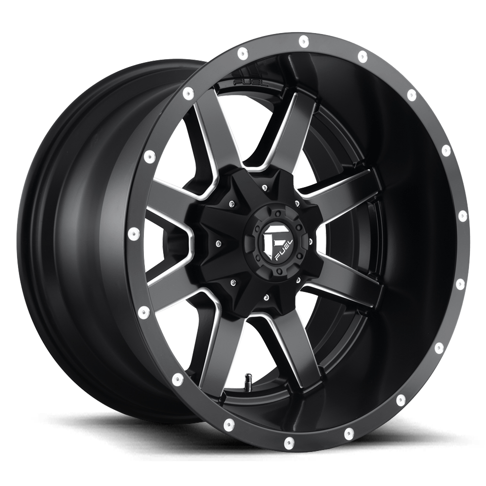 Fuel 1 Pc D538 Maverick Matte Black Milled