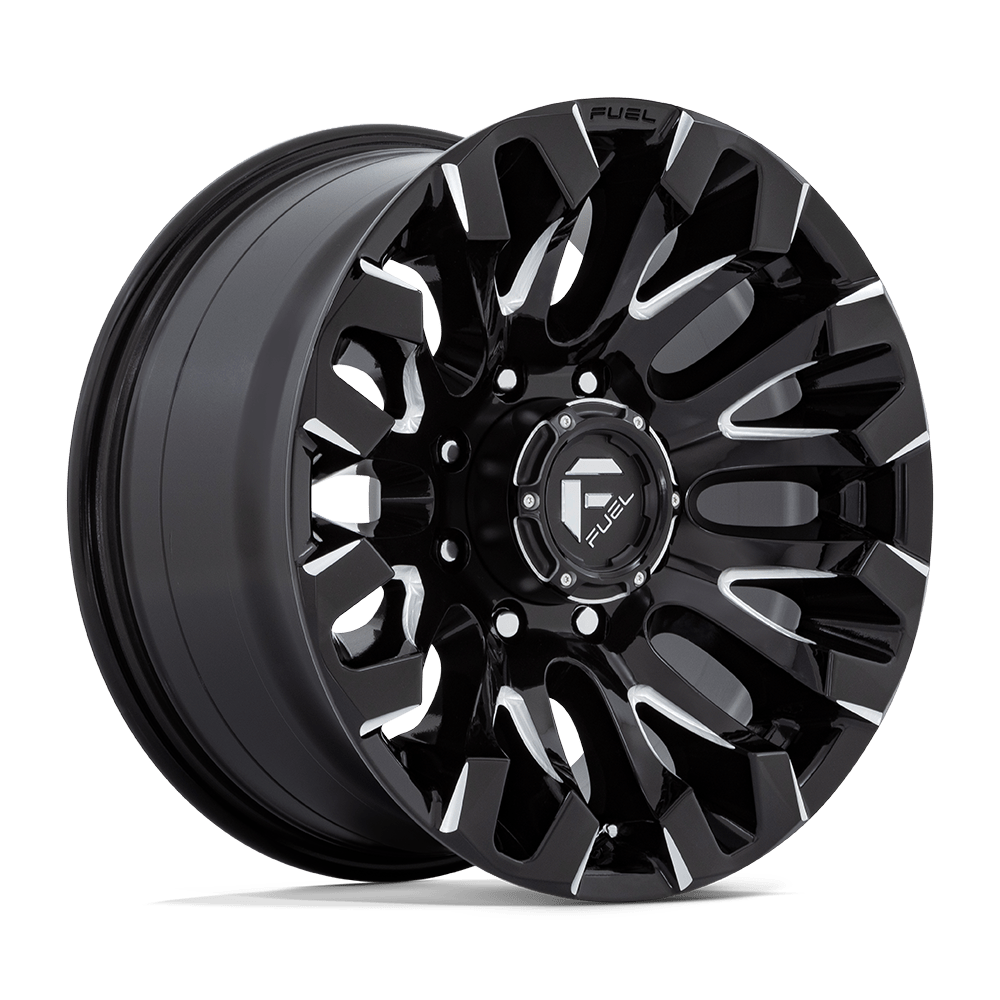 Fuel 1 Pc D828 Quake Gloss Black Milled