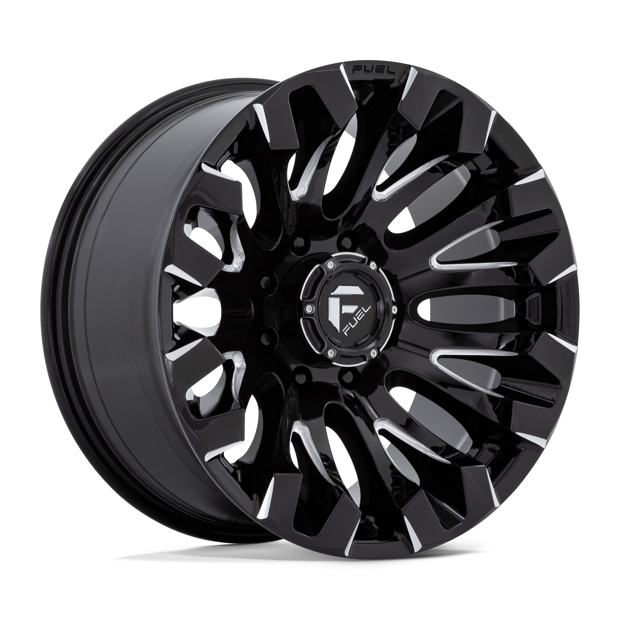 Fuel 1 Pc D828 Quake Gloss Black Milled