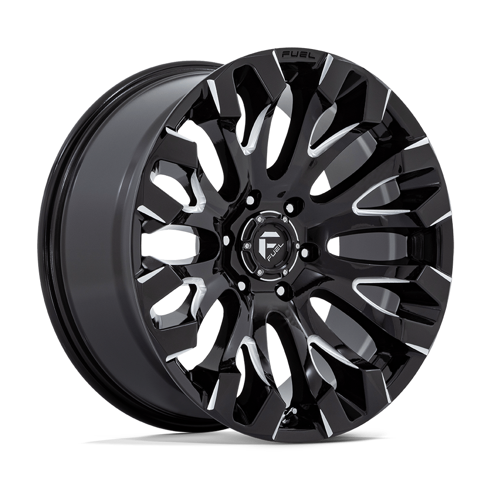 Fuel 1 Pc D828 Quake Gloss Black Milled