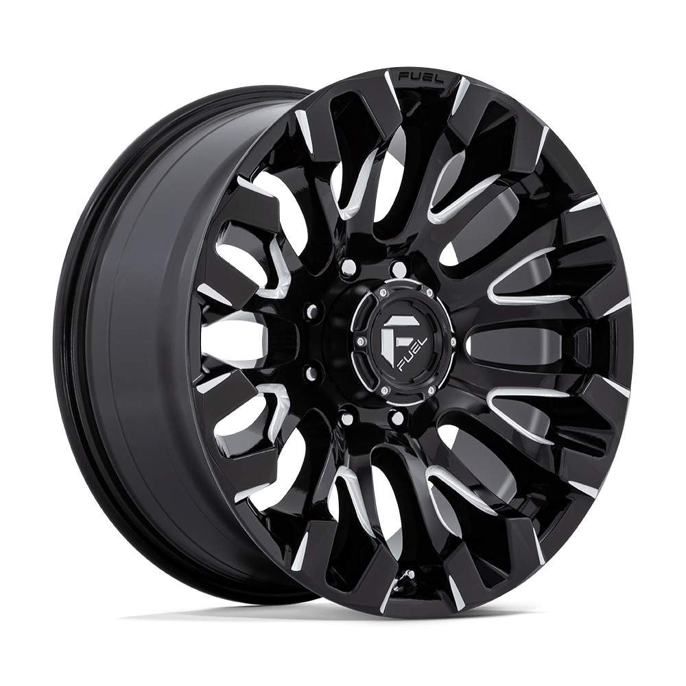 Fuel 1 Pc D828 Quake Gloss Black Milled