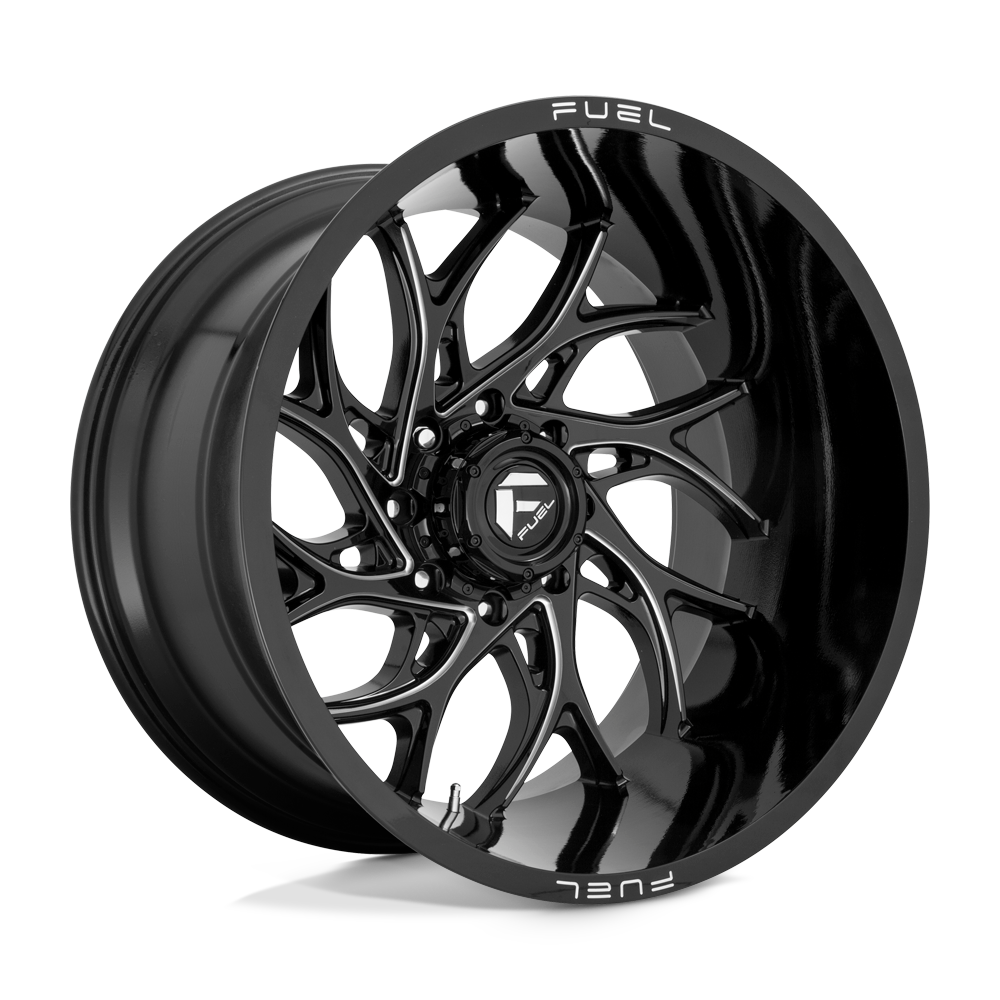 Fuel 1 Pc D741 Runner Gloss Black Milled