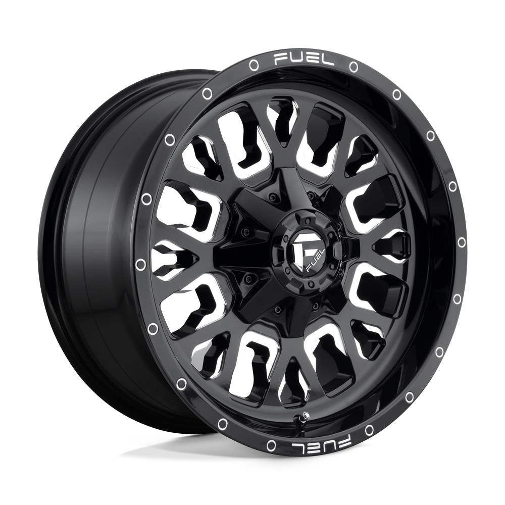 Fuel 1 Pc D611 Stroke Gloss Black Milled