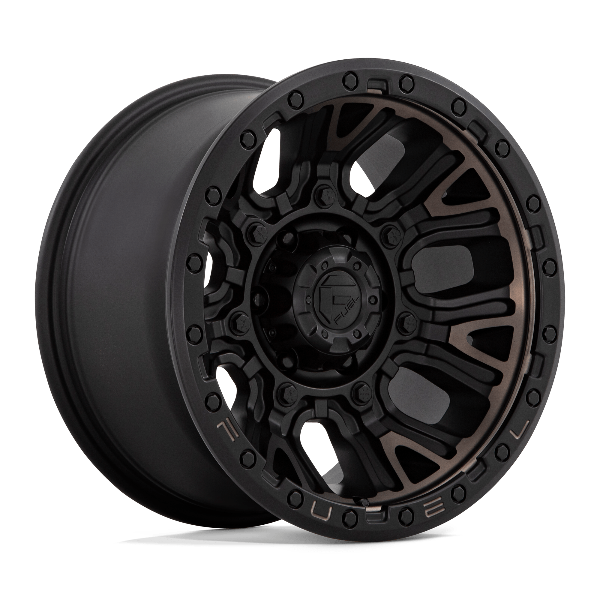 Fuel 1 Pc D824 Traction Matte Black With Double Dark Tint