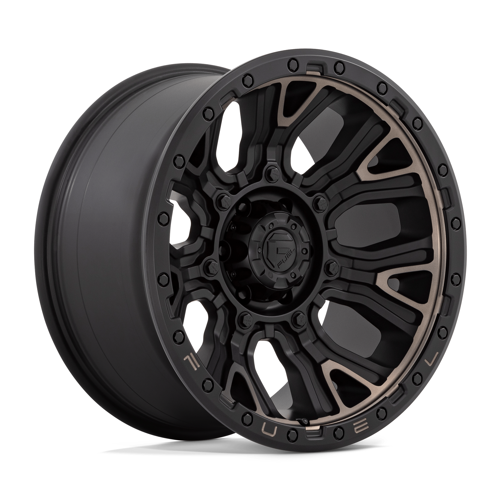 Fuel 1 Pc D824 Traction Matte Black With Double Dark Tint