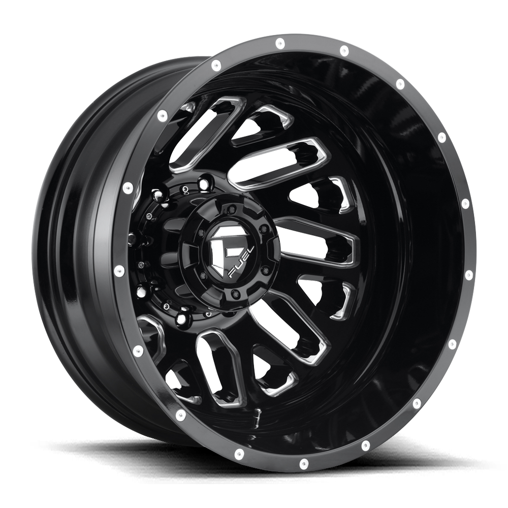 Fuel 1 Pc D581 Triton Gloss Black Milled