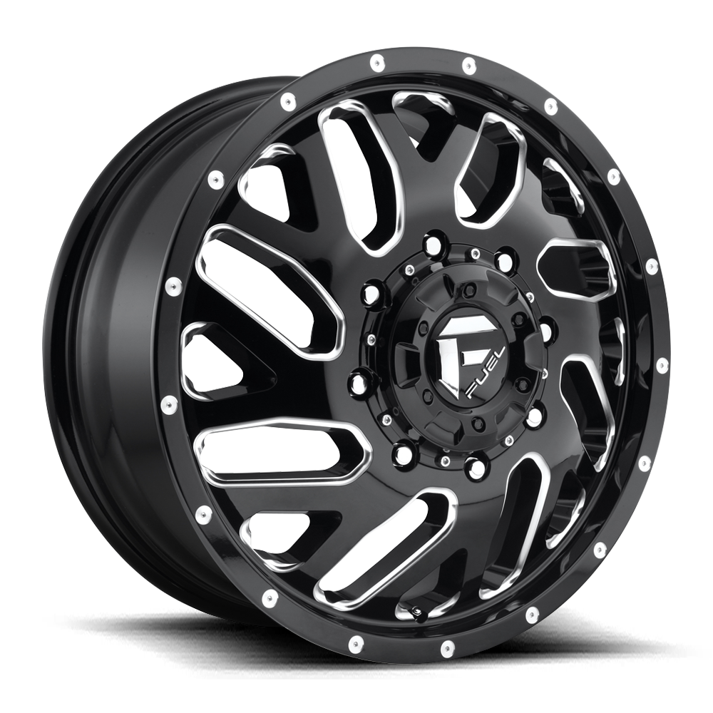 Fuel 1 Pc D581 Triton Gloss Black Milled