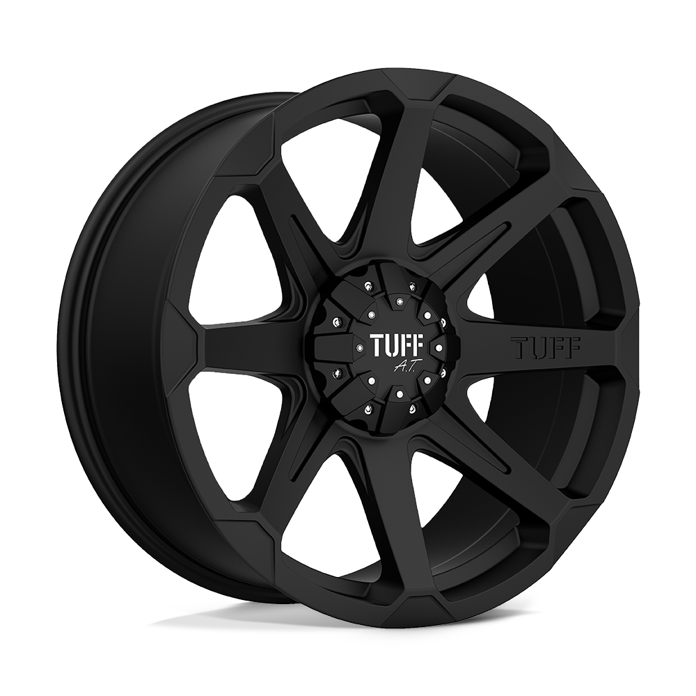 Tuff T05 Flat Black W/ Machined Face